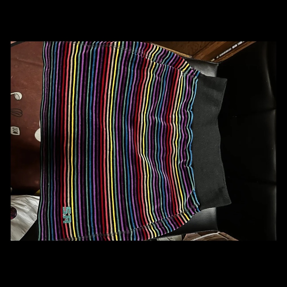 Sonia Rykiel Enfant Velvet Girls Skirt For Ages 14 And Up With Pockets